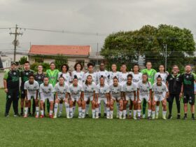 Time feminino do Juventude no Brasileirão A2.