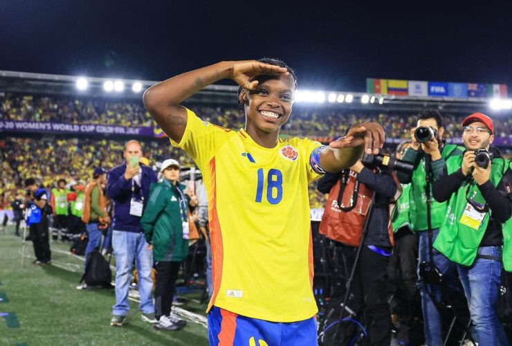 Linda Caicedo é uma das grandes estrelas da Copa do Mundo Sub-20. Foto: Redes sociais