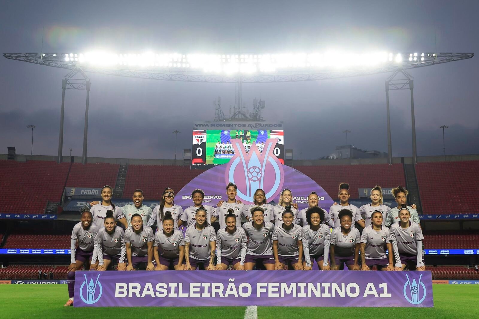 São Paulo foi o líder da primeira fase do Brasileirão A1