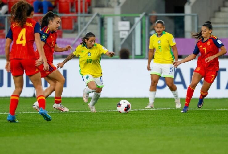 Brasil perde por 1 0 e se despede da Copa do Mundo Sub-20 nas quartas. Luciana Vermell / CBF