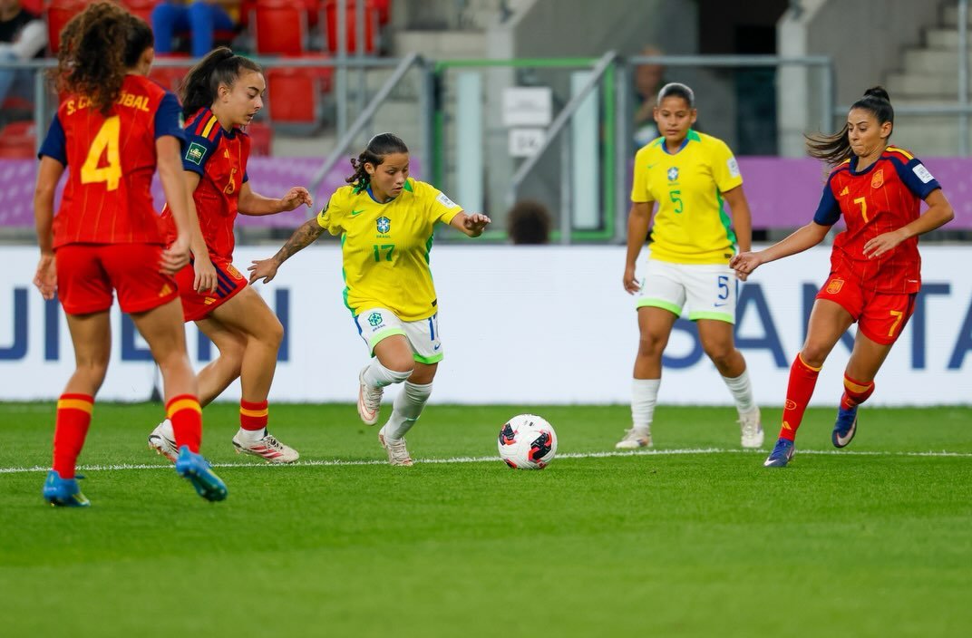 Brasil perde por 1 0 e se despede da Copa do Mundo Sub-20 nas quartas. Luciana Vermell / CBF
