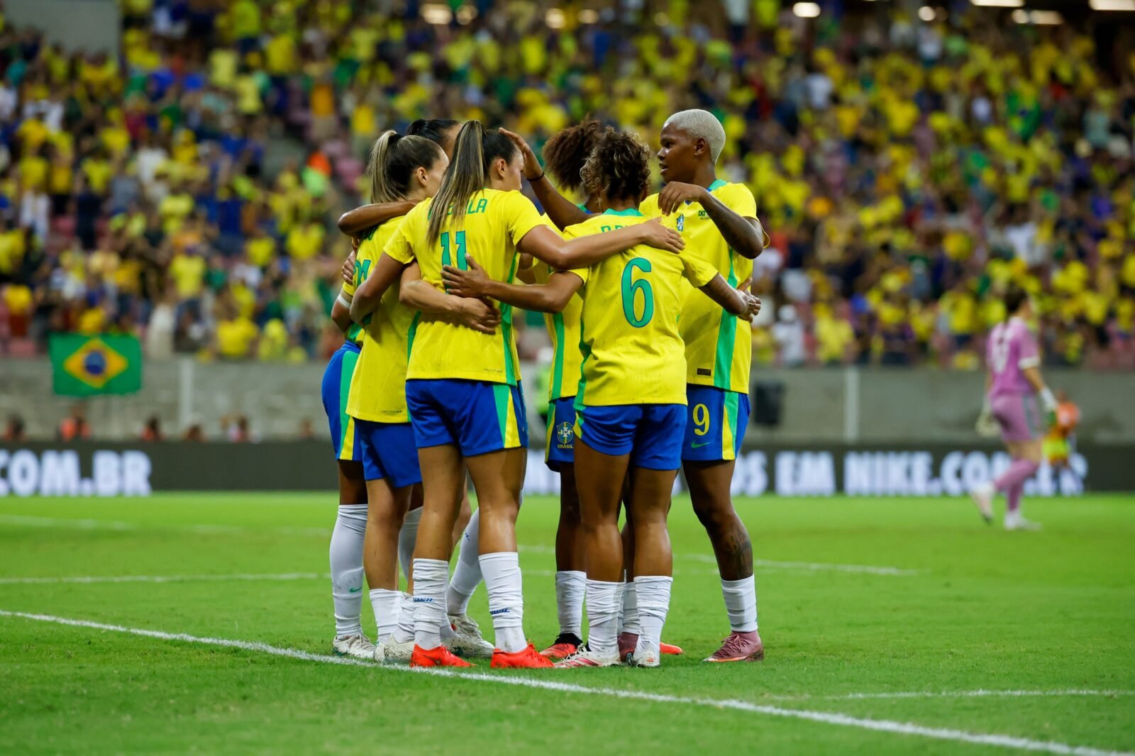 Brasil e Argentina se enfrentaram em amistoso na Arena Pernambuco